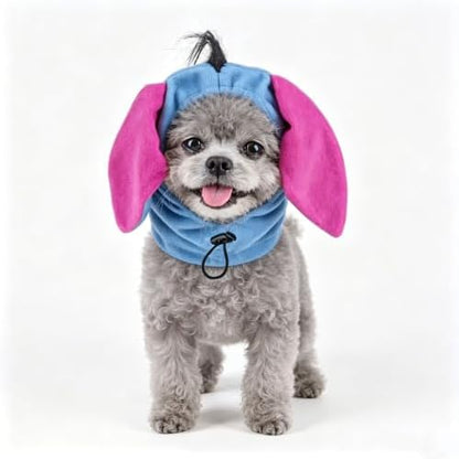 Dog Halloween Costume Hat with Donkey Ears Pet Headwear - Image 4