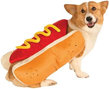 Rubies Hot Dog Pet Costume for Dogs or Cats, Large by Rubies