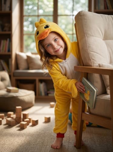 Kids Animal Onesie Pajamas Boys Girls Animal Onesie Costume for Halloween Christmas Costume - Image 4