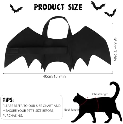 LOKIPA Halloween Pet Costumes Set for Dogs and Cats (Size M) - Image 3