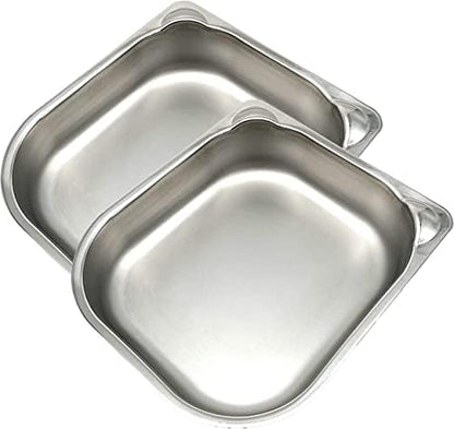Closer Pets 2-Meal Automatic Feeder, 400g Per Bowl, Wet & Dry Food, White