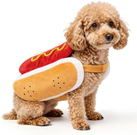 Halloween Dog Hot Dog Costumes Large by Miucat