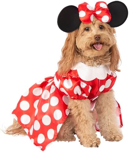 Rubies at Party City Disney: Minnie Mouse Pet Costume for For Dogs or Cats by Rubies, Small by Rubies
