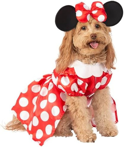 Rubies at Party City Disney: Minnie Mouse Pet Costume for For Dogs or Cats by Rubies, Small by Rubies