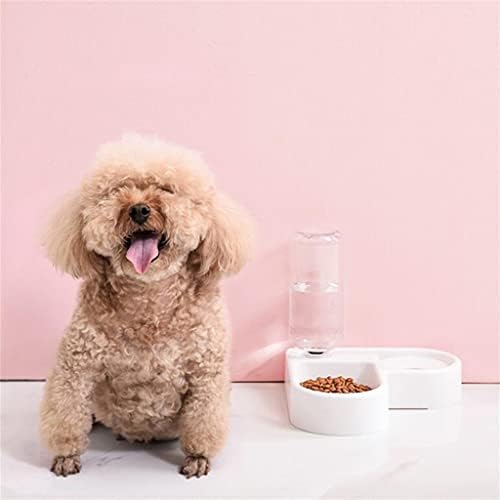 Feeder Automatic Water Drinking Pet Dog Cats Fountain Stainless Steel Food Bowls
