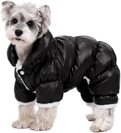 AOFITEE Dog Coat Waterproof Dog Jacket Fullbody Dogs Winter Coat Snowsuit by AOFITEE