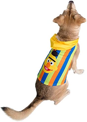 Pet Krewe Large Bert Costume - Sesame Street Bert Dog Costume - Fits Small, Medium, Large and Extra Large Pets -Perfect for Halloween, Christmas Holiday, Parties, Photoshoots, Gifts for Dog Lovers - Image 2