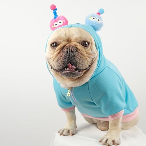 Funny Halloween Dog Costume French Bulldog Sweater - Image 4