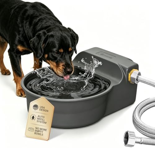 Automatic Dog Water Dispenser, Auto Fill Dog Water Bowl Dispenser