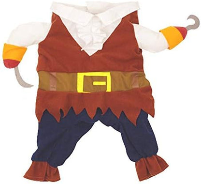 SEIS Pet Pirate Suit, Halloween Dog Costume, Funny Cat Standing Clothes, XL - Image 3