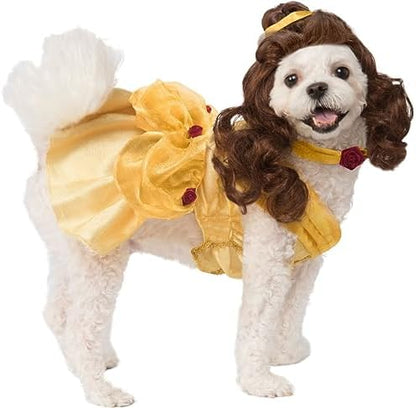 Rubies Disney Princesses: Belle Pet Costume for Dogs or Cats, XL by Rubies
