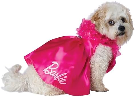 Barbie Superstar Dog Costume, Size S for Very Small/Small Dogs by CaliforniaCostumeCollections