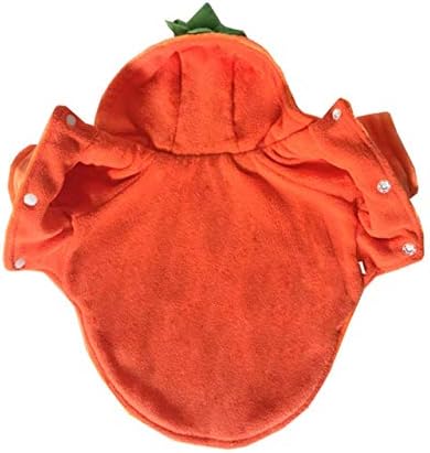 Dog Cat Halloween Pumpkin Costume,Pet Cosplay Costumes,Puppy Warm Outfits - Image 3