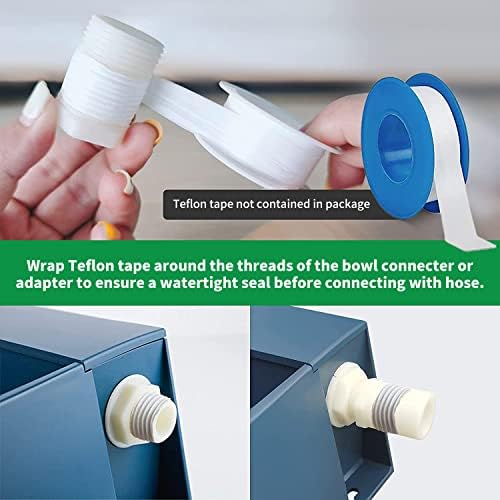 LESYPET Automatic Water Dispenser for Dogs, 68 oz Outdoor Dog Drinking Water Bowl for Chicken Livestock, Auto Filling Waterer for Pets & Livestock