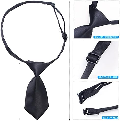 Yewong 2-Piece Pet Police Costume Accessory Set - Dog & Cat Police Hat with Necktie & Dress Up Kit for Halloween & Christmas Cosplay - Image 4