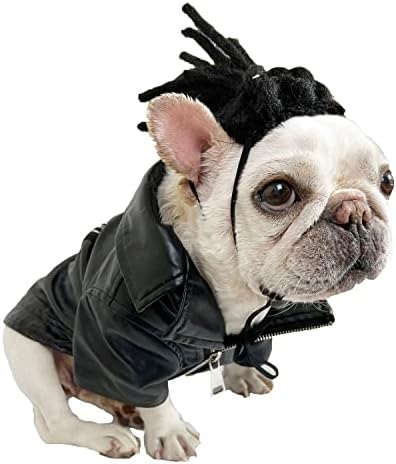 pet k9 Funny Dog Cosplay Wig, Headwear Apparel Toy,Pet Costumes, Cat Dress up for Halloween, Christmas, Parties, Festivals, Dog Wigs by Unknown