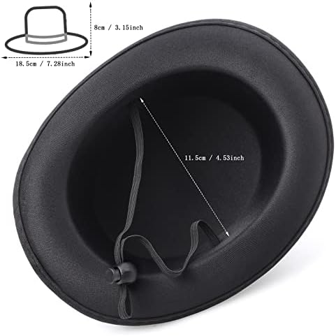 Yewong 2-Piece Pet Formal Accessories Set - Top Hat with Tuxedo Bandana Collar for Dog & Cat (Set-E) - Image 5