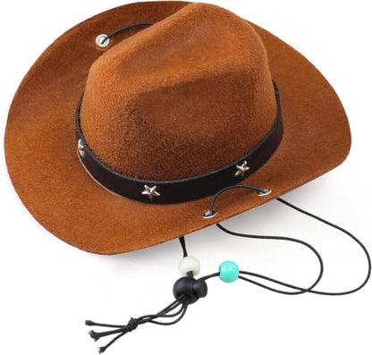 Halloween Cowboy Hat with Bandana Scarf Dog Costumes-S - Image 4