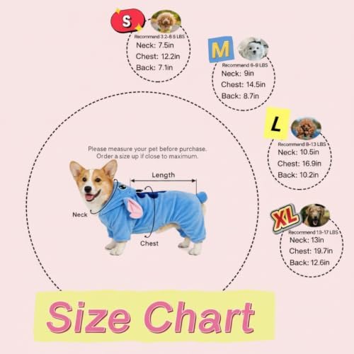Pet Costume Dog Hoodies Pet Xmas Pajamas Outfit, Pet Coat for Small Medium Large Dogs Cats Winter Cartoon Coat for Party Halloween Christmas - Image 4