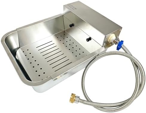 Stainless Steel Automatic Pet Water Bowl with Removable Filter