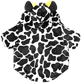 Spooktacular Creations Pet Dog Milk Cow Costume with 3D Cow Hood for Halloween Dress-up Party, Pet Carnival - Image 5