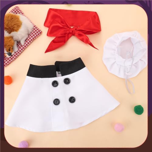 Halloween Dog Costumes, Dog Chef Costume, Pet Chef Outfit, S - Image 5