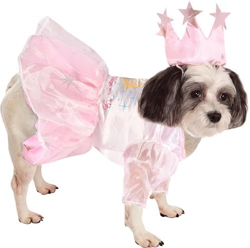 The Wizard of Oz: Glinda Pet Costume for for Dogs or Cats by Rubies, Medium - Image 4
