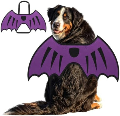 Dog Dragon Wings, Halloween Dragon Costume for Dog Cat, Purple, XL by SilTriangle
