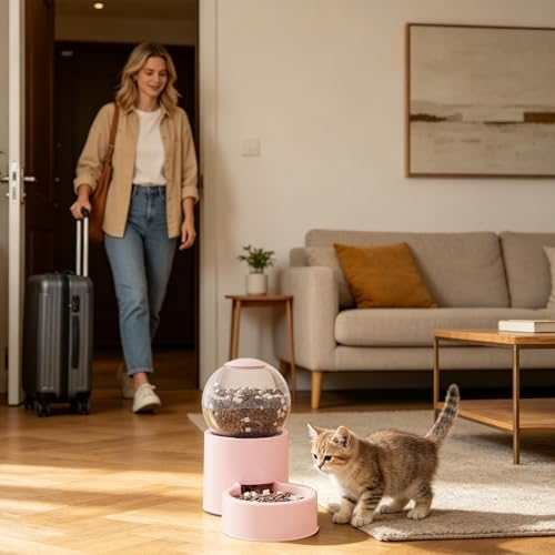 Automatic Cat Feeder Auto Dog Watering Dispenser