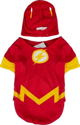 DC Comics Superheroes: The Flash Pet Costume for For Dogs or Cats by Rubies, Small - Image 5