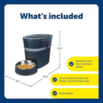 PetSafe Smart Feed Automatic Pet Feeder, 6L/24 Cup, Programmable