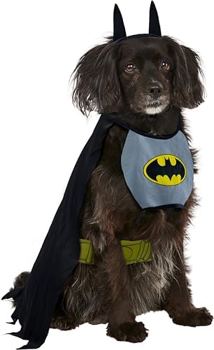 Rubies DC Comics Superheroes: Batman Pet Costume for Dogs or Cats, Medium by Rubies