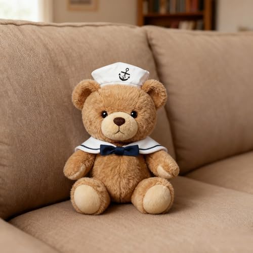 Cat Sailor Costume, Small Dog Sailor Hat with Sailor Collar Bow Tie, Cute Pet Halloween Cosplay Outfit for Cats Puppies Rabbits - Image 7