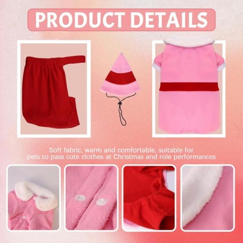 Dog Elf Christmas Costume, Funny Party Halloween Cosplay Outfit(2X-Large) - Image 4