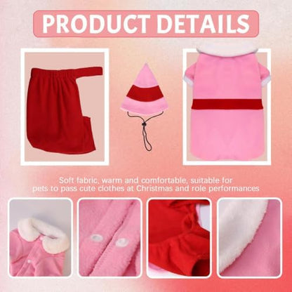 Dog Elf Christmas Costume, Funny Party Halloween Cosplay Outfit(2X-Large) - Image 4