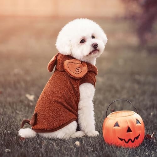 FLAdorepet Halloween Dog Monkey Costume Outfits for Small Large Dog,M - Image 4