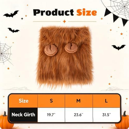 Dog Lion Costume Pet Realistic Wig Halloween Dogs Costume Accessory - Image 2