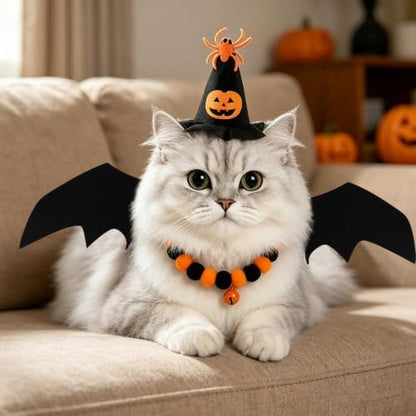 LOKIPA Halloween Pet Costumes Set for Dogs and Cats (Size M) - Image 7