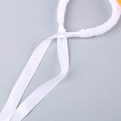 Lionheart glory Dog Easter Day Headband Bunny Rabbit Ear Headwear Pet Easter Carrot Cute Costume Accessories for Small Medium Large Dogs