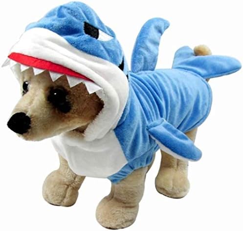 Funny Dog Cat Shark Costumes,Adorable Pet Halloween Christmas Cosplay Dress by Mogoko