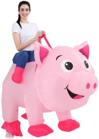 Inflatable Costume for Adult Ride on Animal Blow up Costumes Inflatable Halloween Costumes Fancy Dress Adults - Image 5