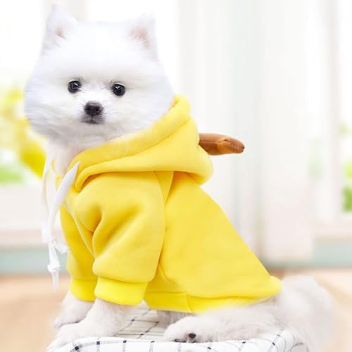 Pet Clothing Dog Transformation Shaped Hoodie (Yellow Banana,XL) - Image 3