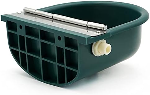 MINYULUA Automatic Waterer Bowl Large Horse Waterer with Float Valve
