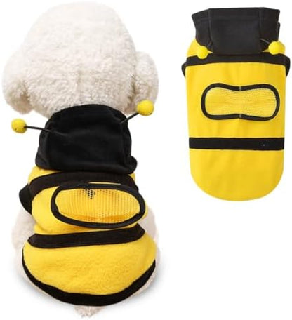 Bee Dog Costumes Bumblebee Dog Halloween Costume Funny Pet Cosplay Costume by Coppthinktu
