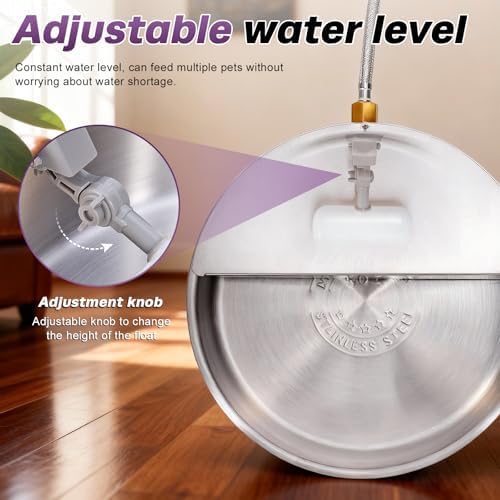 6L Automatic Dog Water Bowl Dispenser Outdoor