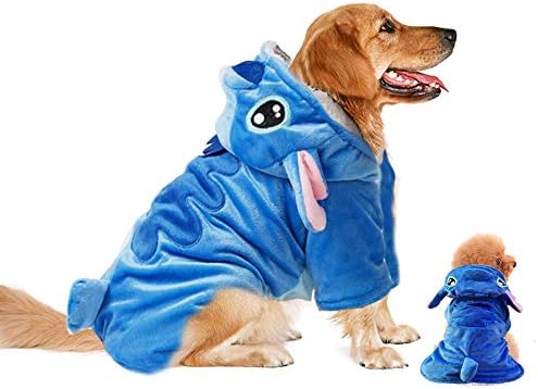 Dog Costumes for Halloween, Funny Cartoon Pet Outfit for Christmas -S by Gimilife