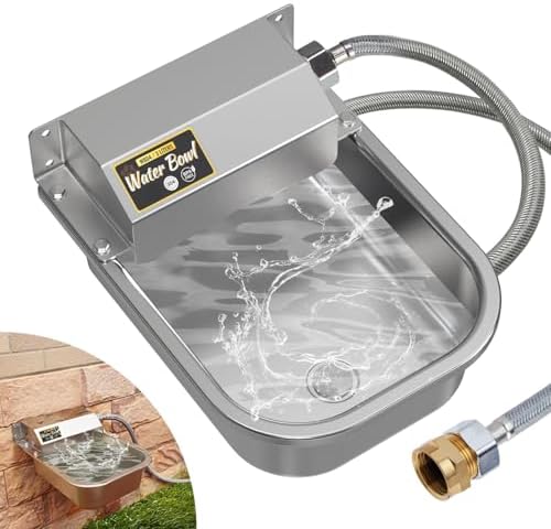 Automatic Self-Filling Dog Water Bowl,3L/101oz