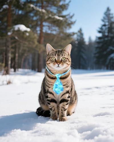 PET SHOW 10 Pack Winter Dog Ties Neckties XS for Small Dogs - Image 4