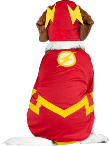 DC Comics Superheroes: The Flash Pet Costume for For Dogs or Cats by Rubies, Small - Image 4