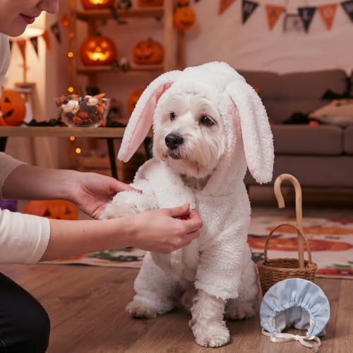 Gilprop Sheep Costume for Dogs, Halloween Lamb Pet Fun Costume, S - Image 6